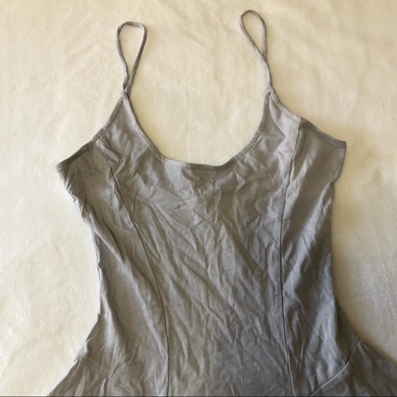 ✨SALE✨ NWT Free People Lavender Grey Mini Sundress - Picture 4 of 7